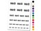 Hogs and Kisses Hugs Pig Teacher Student School Temporary Tattoo Water Resistant Fake Body Art Set Collection